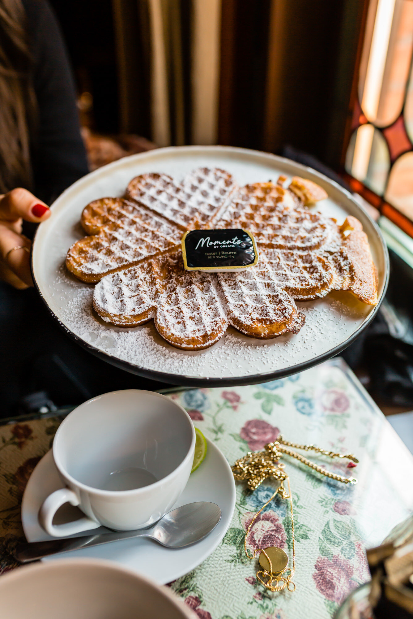 The Old Chocolate House waffles