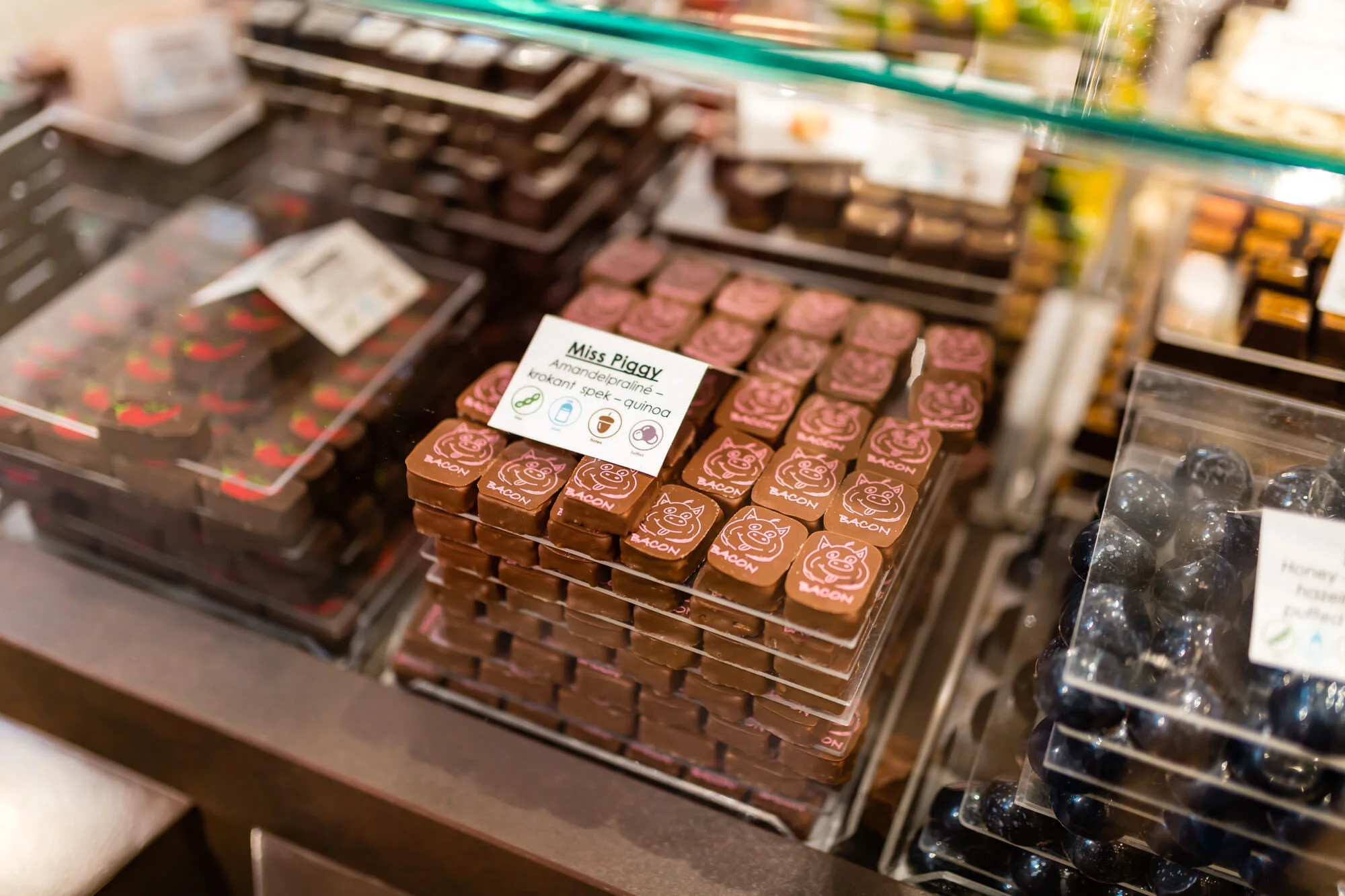 Chocolate available for purchase at The Chocolate Line