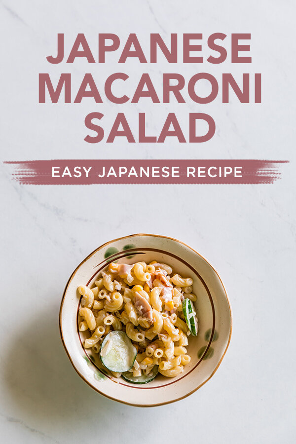 Japanese Macaroni Salad Recipe Using Kewpie Mayo Travel Pockets