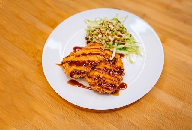 If you are in the mood to try out some Japanese cooking, go for Chicken Katsu! It looks complicated, but it's actually a very simple dish to prepare. It's also a great meal for large families. We grew up in a household of six and had this for dinner 
