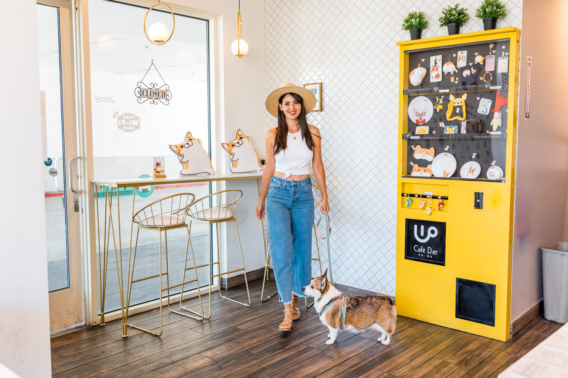Adorable Corgi Themed Cafe in California with Delicious Soufflé Pancakes