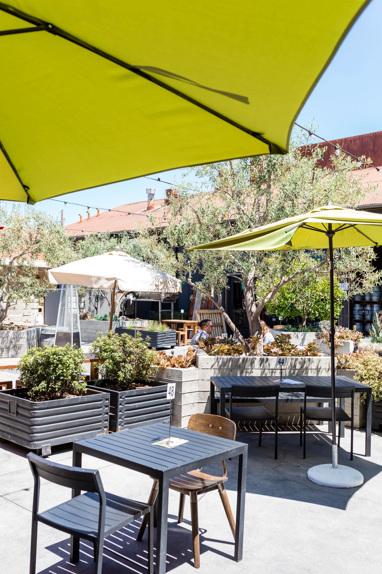 The Mill outdoor seating