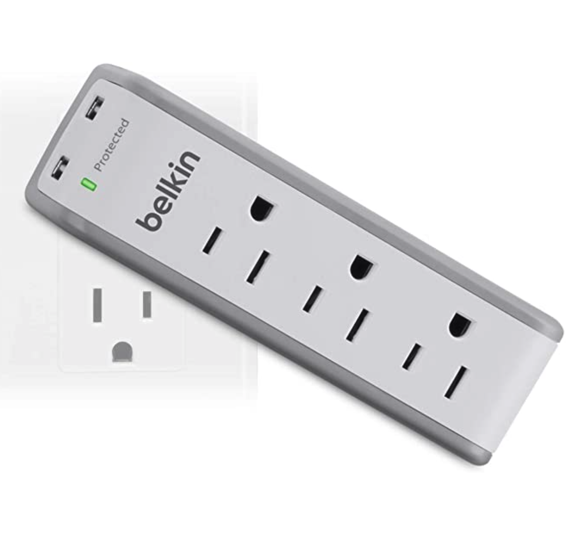 Belkin 3-Outlet USB Surge Protector