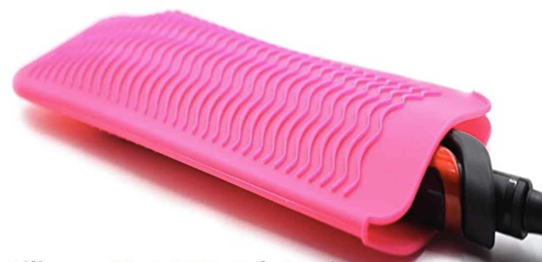 Resistant Silicone Mat Pouch for Flat Iron, Curling Iron, Hot Hair Tools