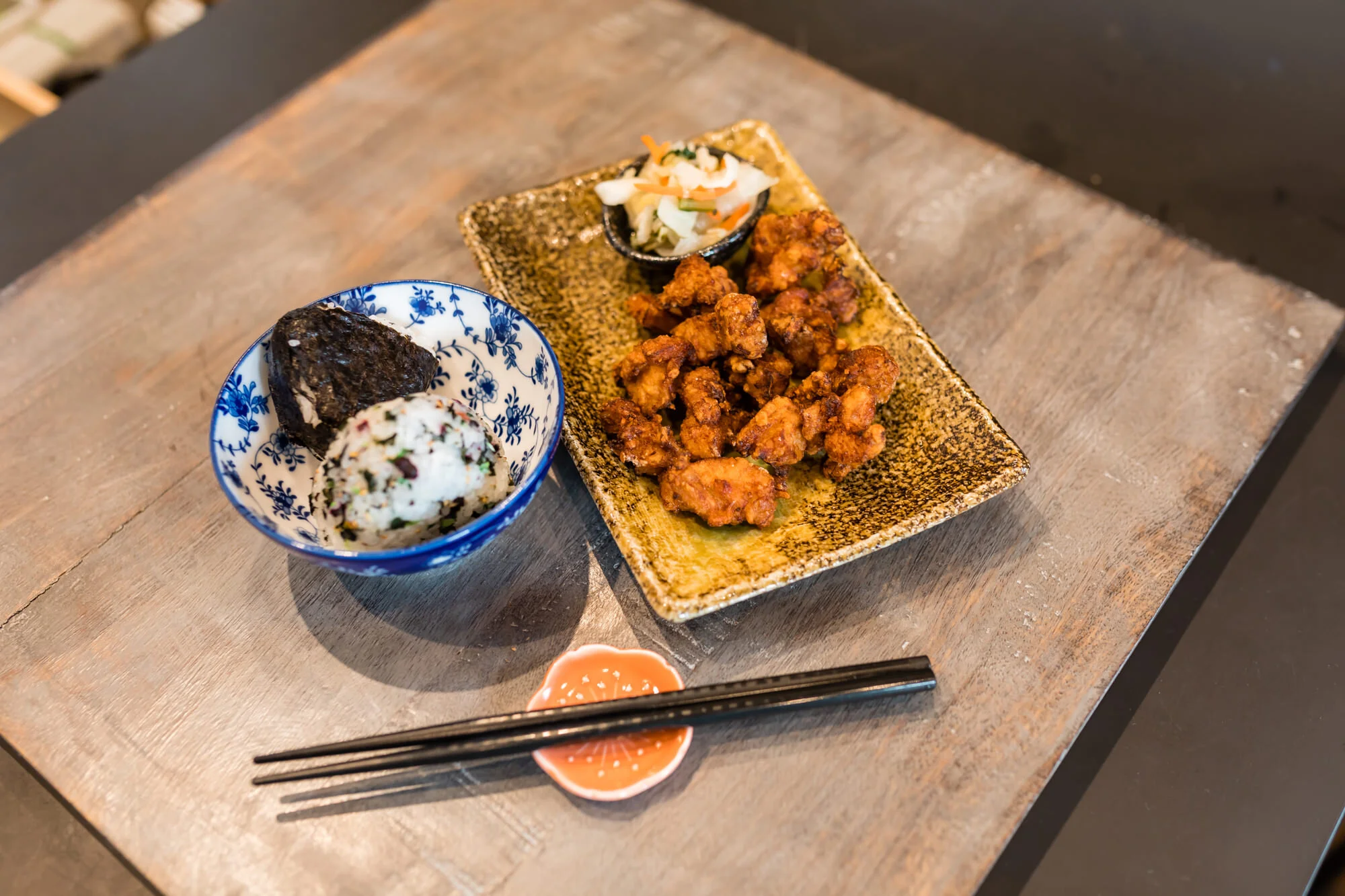 Our Favorite Road Trip Food: Japanese Rice Balls and Chicken Nuggets