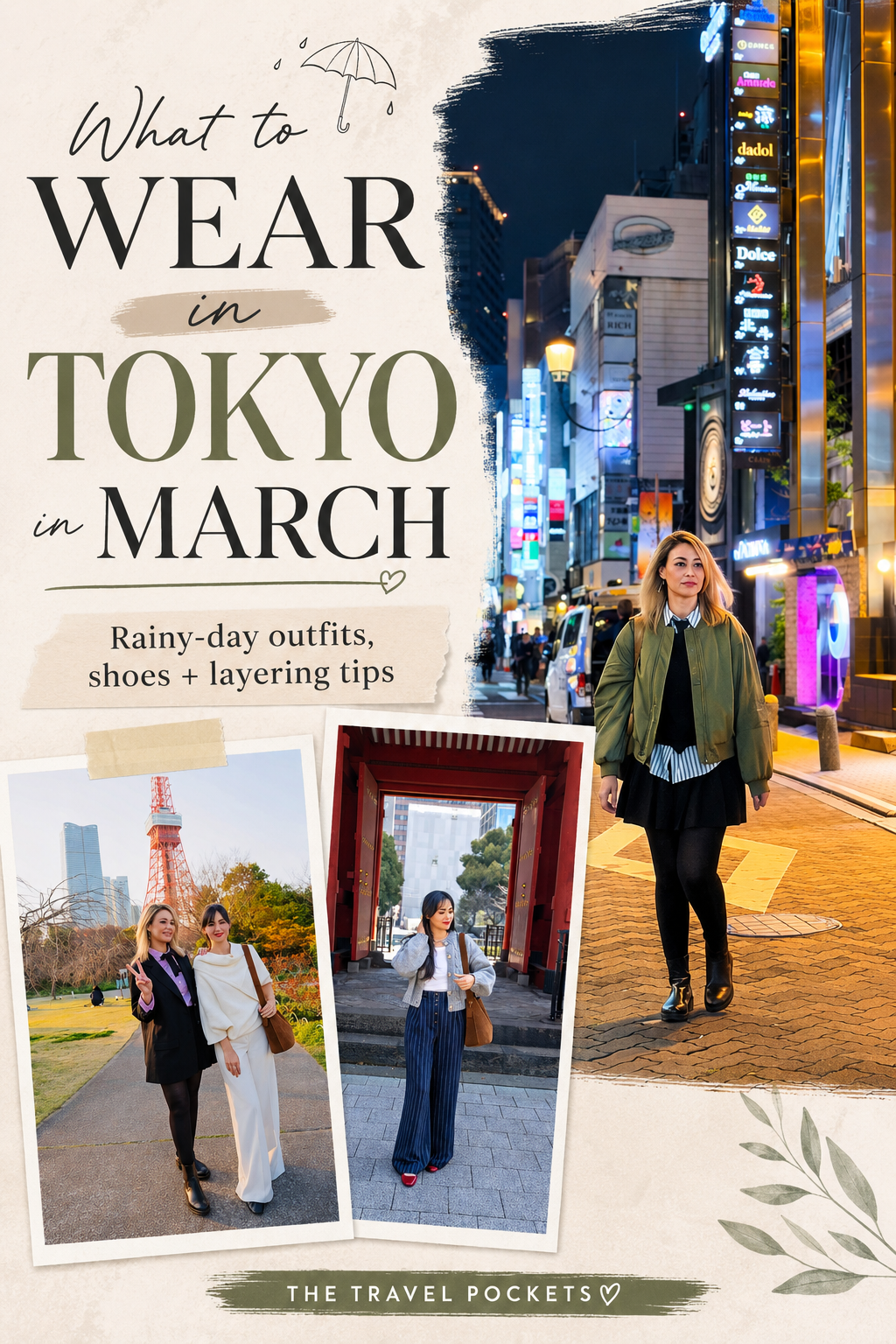 What We Wore in Tokyo Rainy Days