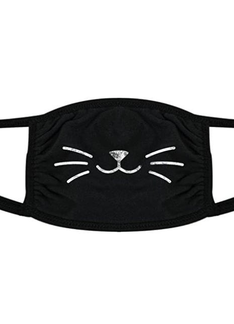 Cat Whiskers Face Mask