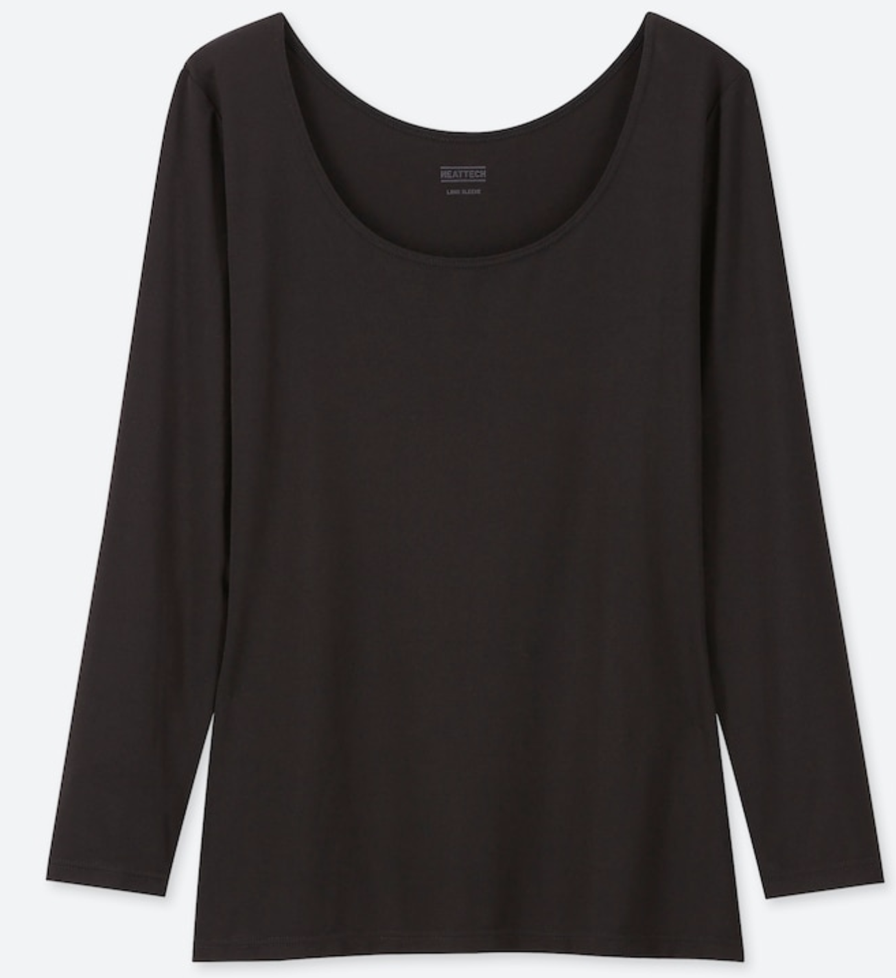 Uniqlo HeatTech Scoop Neck Top