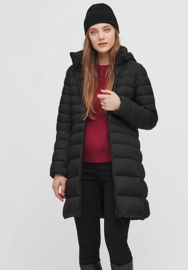 UNIQLO WOMEN ULTRA LIGHT DOWN HOODED COAT (Copy)