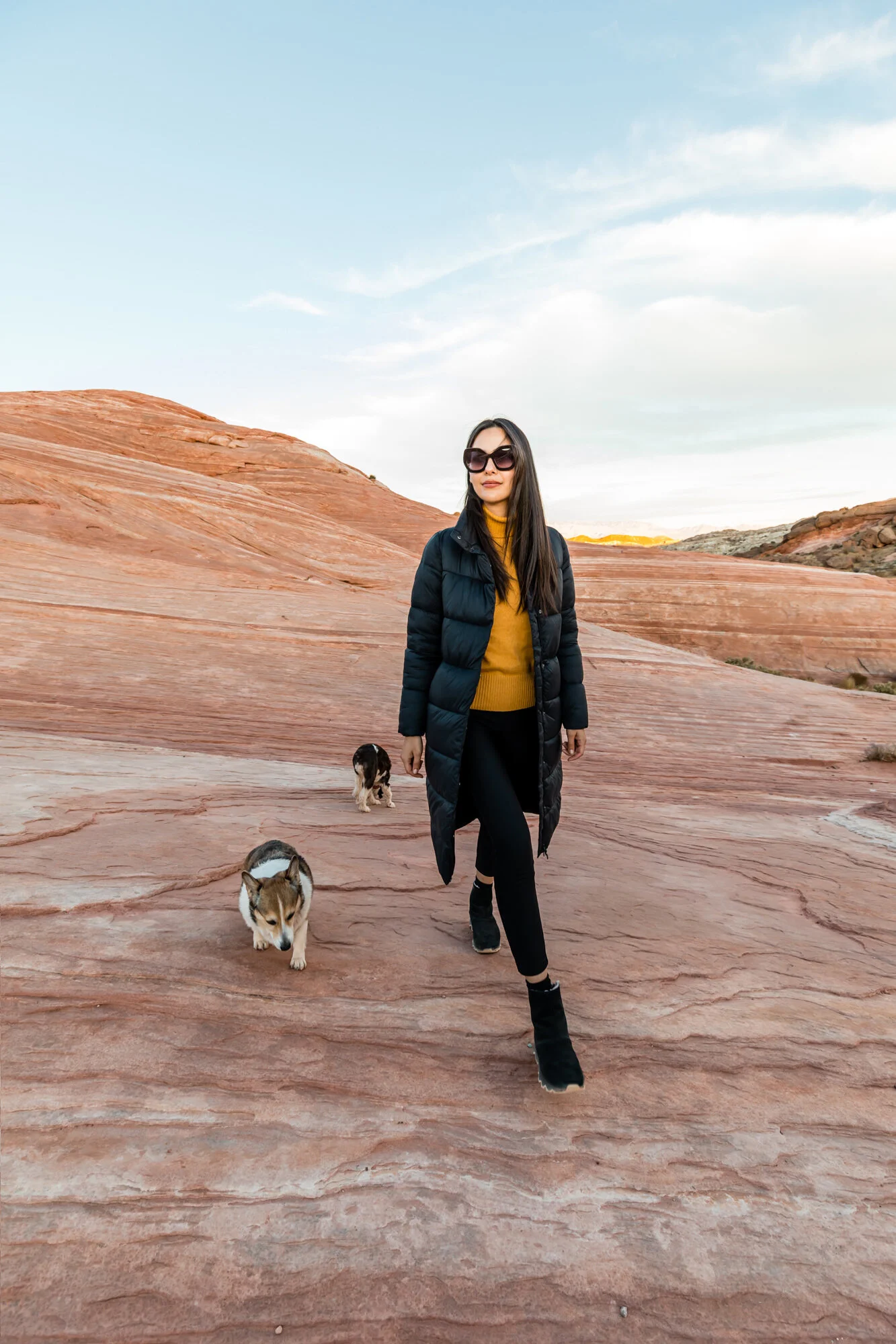 Amazon Essentials   Cocoon Puffer Coat in Black