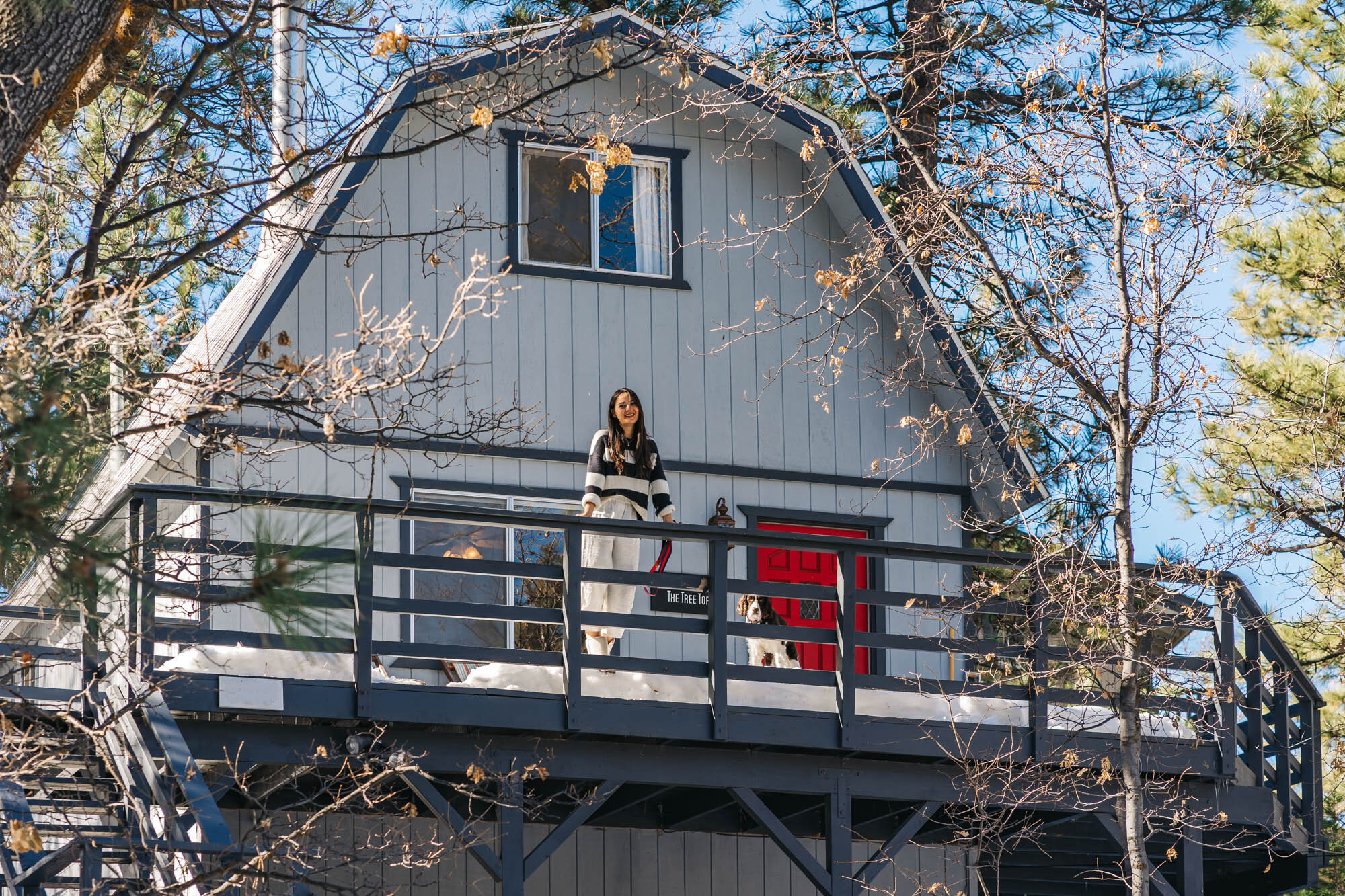 Fantastic Location in Big Bear at the Tree Top House Airbnb