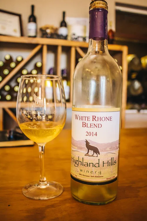 A tasting of White Rhone Blend 2014