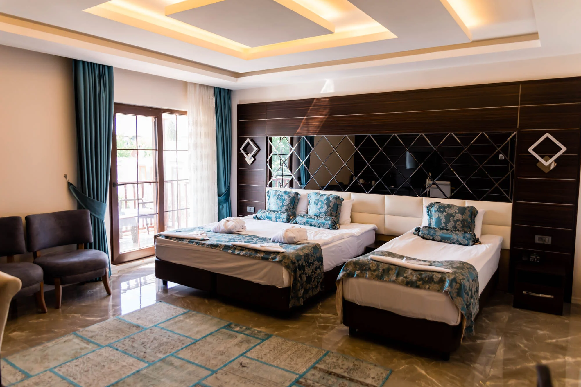 Spacious Rooms at Venus Suite Hotel Near Pamukkale Thermal Springs
