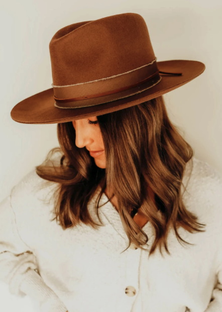 JAWA WIDE BRIM FELT FEDORA