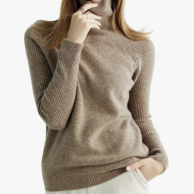 Amazon Merino Wool Turtleneck Sweater