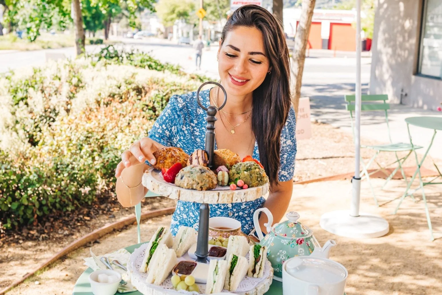 Indulge in Delectable Scones and Tea at Sugarbird 