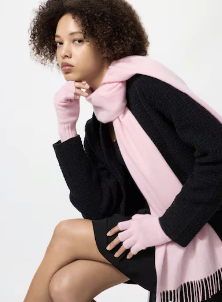 UNIQLO Cashmere Fingerless Gloves