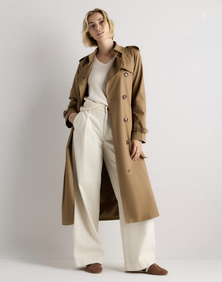 Quince Trench Coat