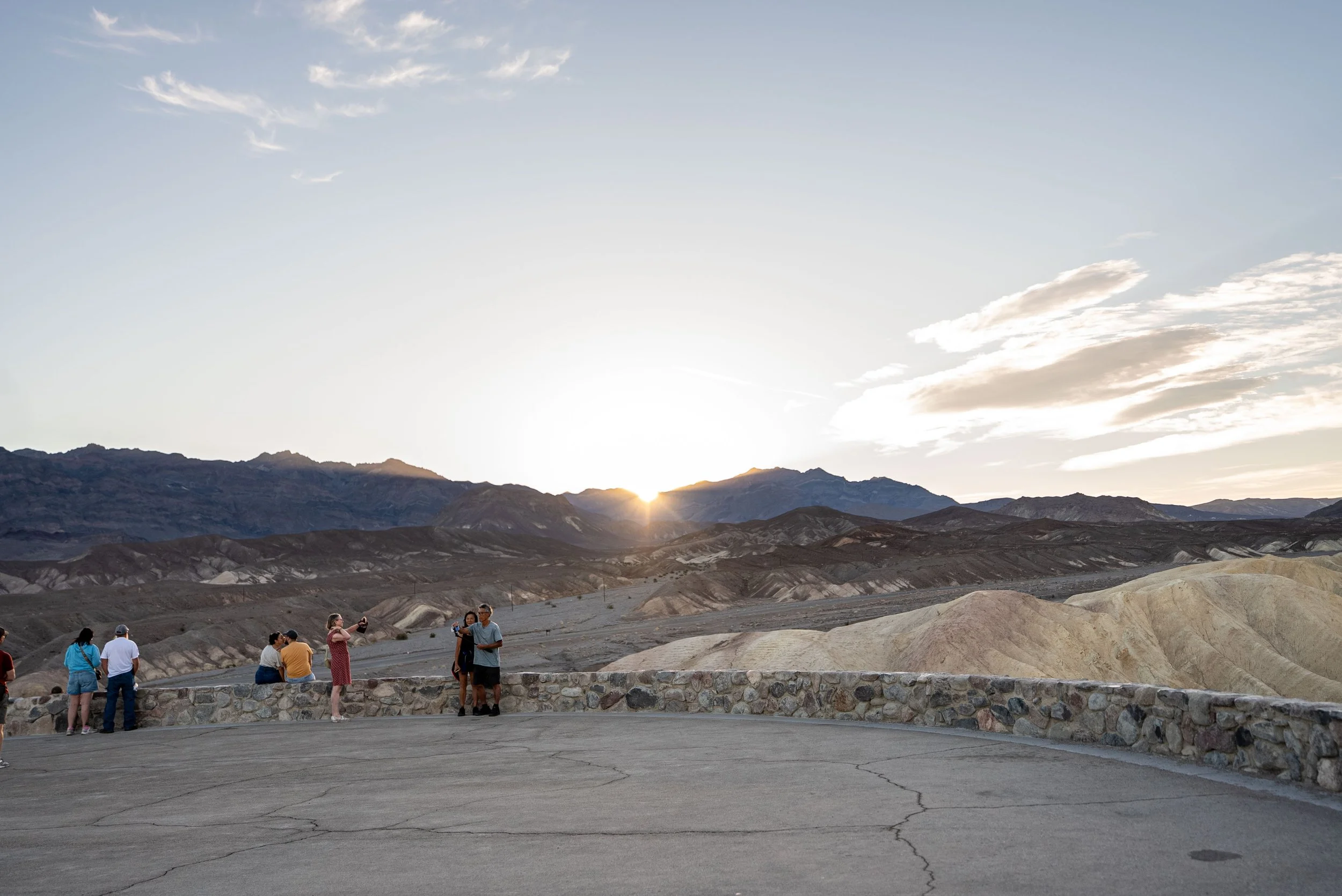 Zabriskie Point sunrise