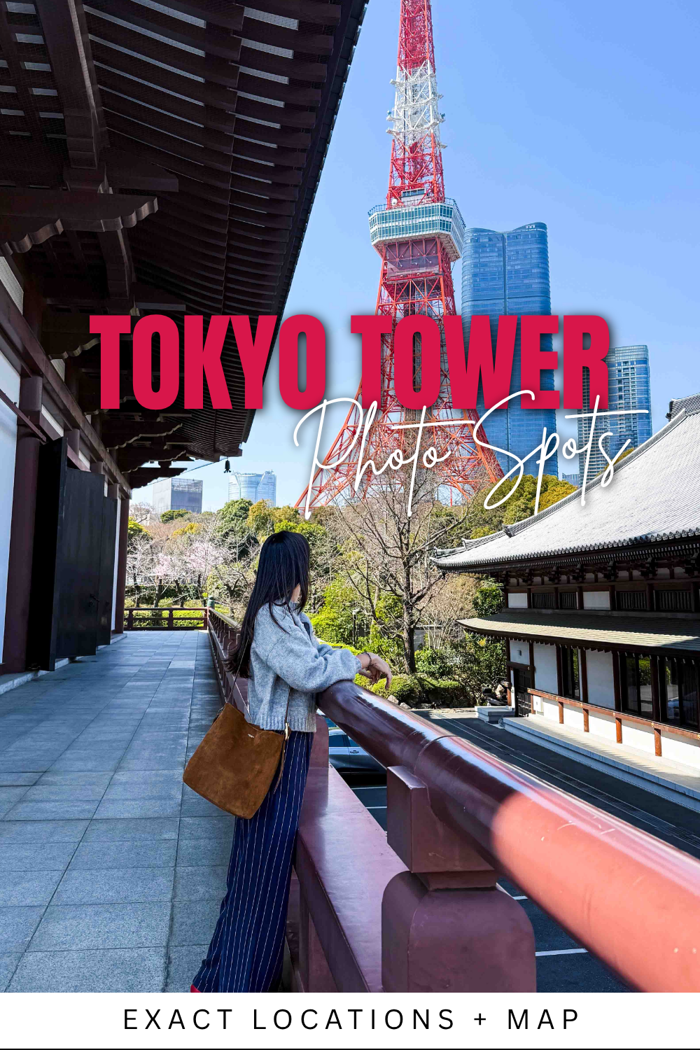 Tokyo Tower Photo Locations Map Pin