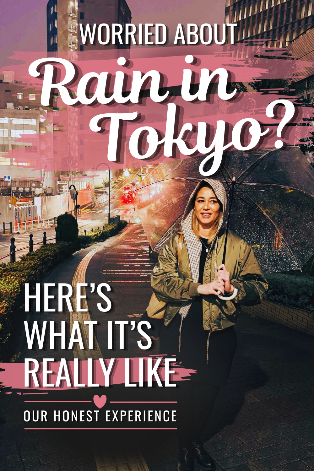 Rain in Tokyo is No Problem