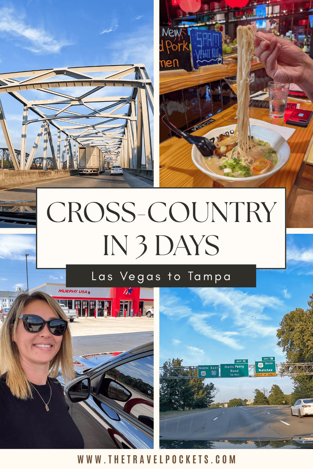 Cross-Country in 3 Days from Vegas to Tampa