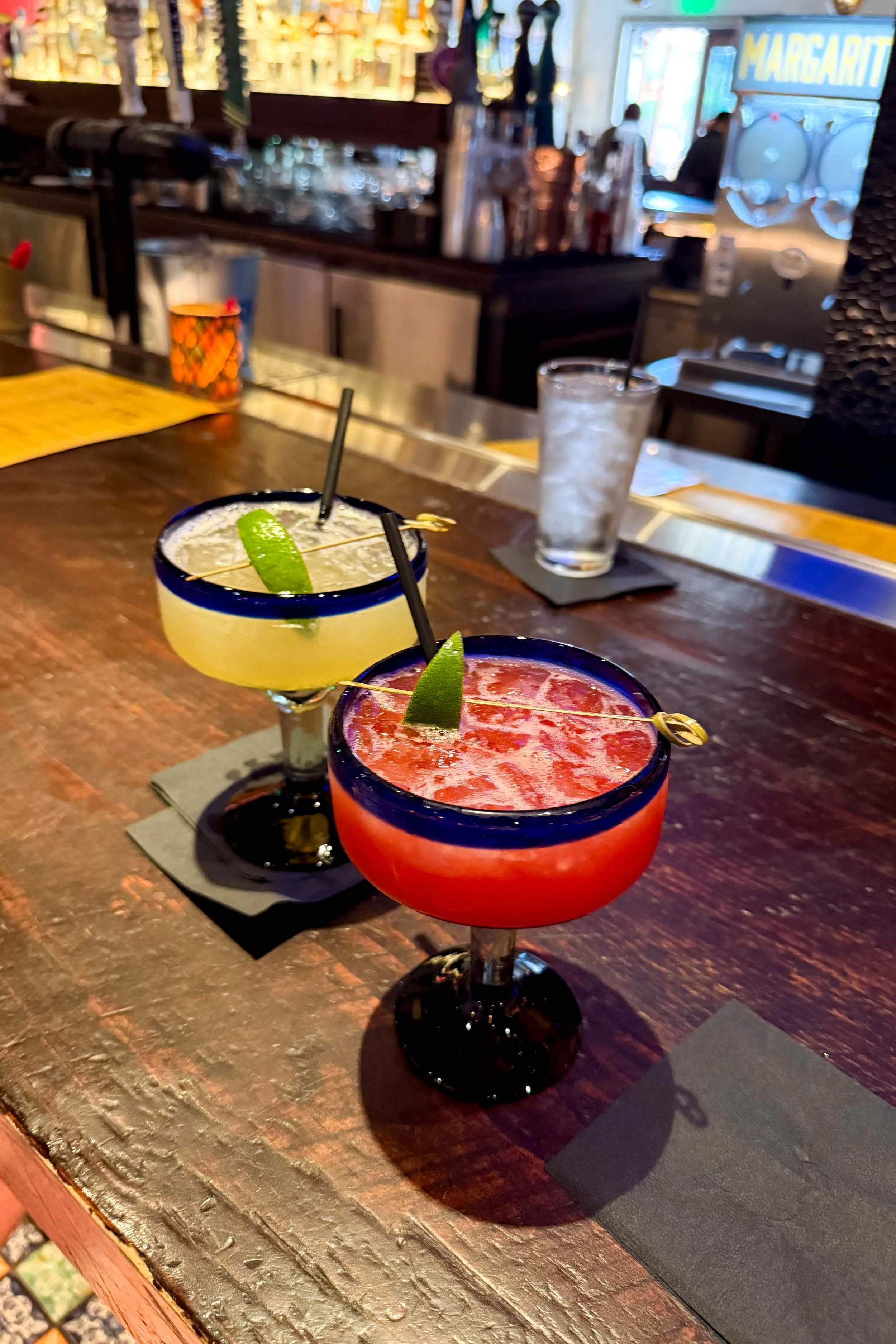 Lucia Mexican Grill margaritas