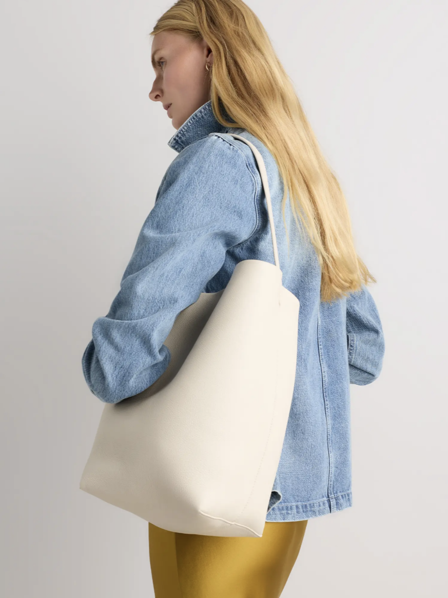 Quince Soft Bucket Shoulder Bag