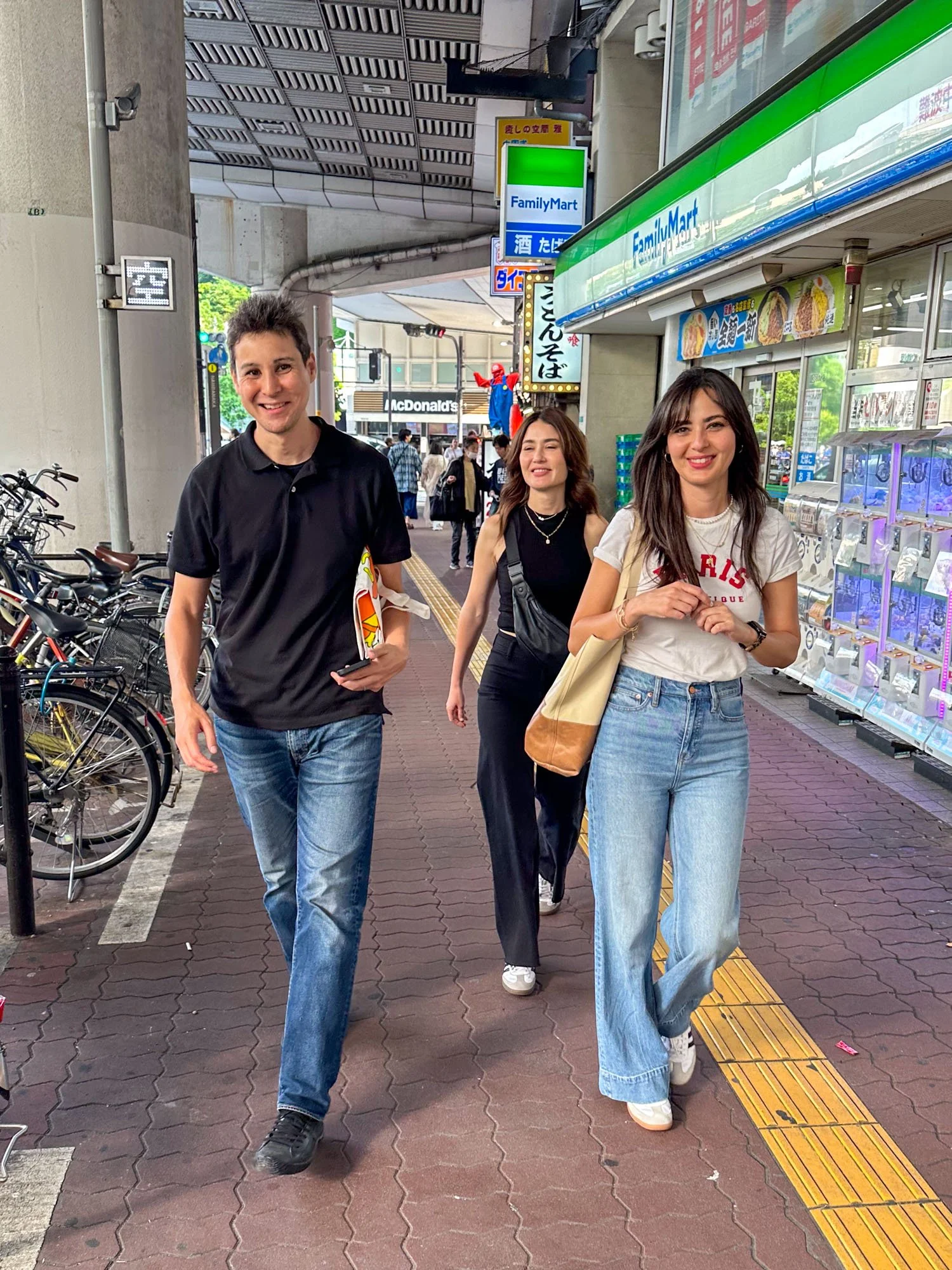 walking around osaka