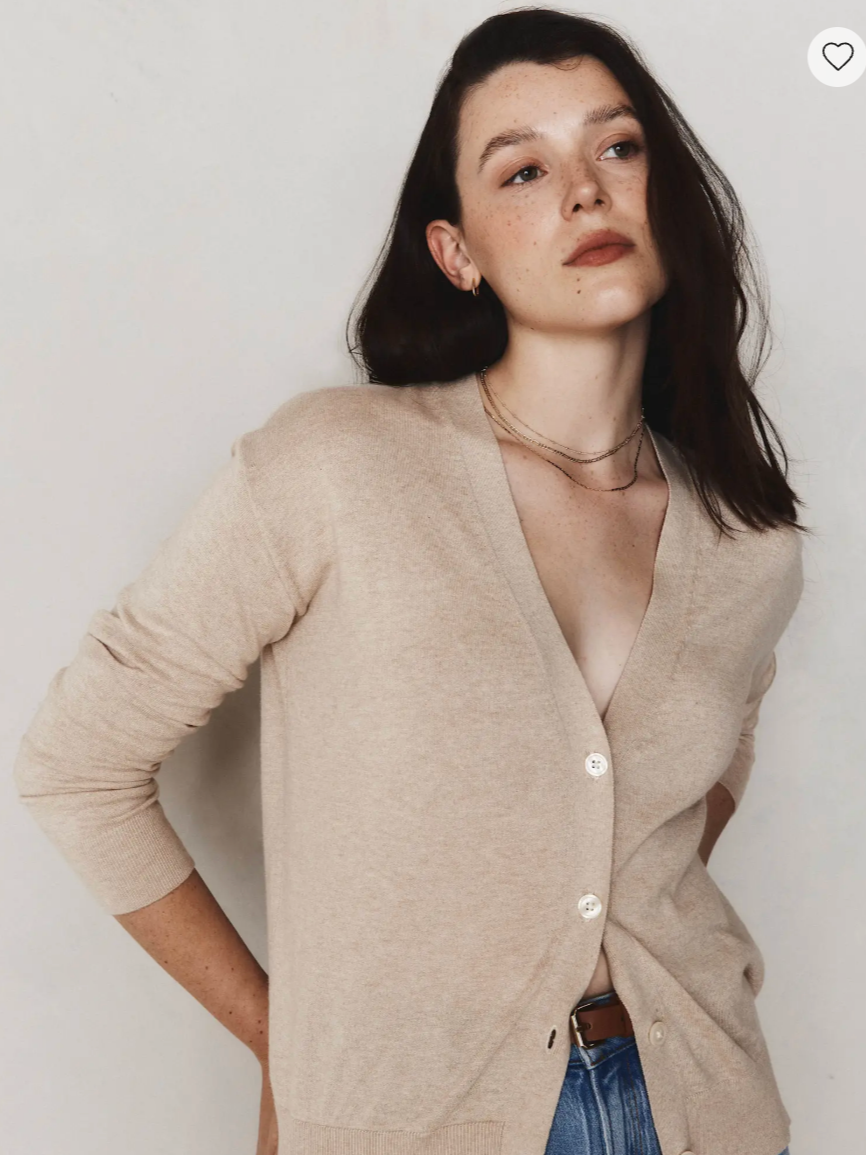 Quince Lightweight Cardigan