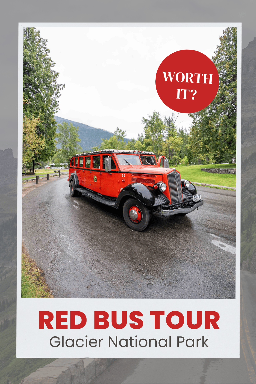 Red Bus Tour Glacier National Park Worth It?