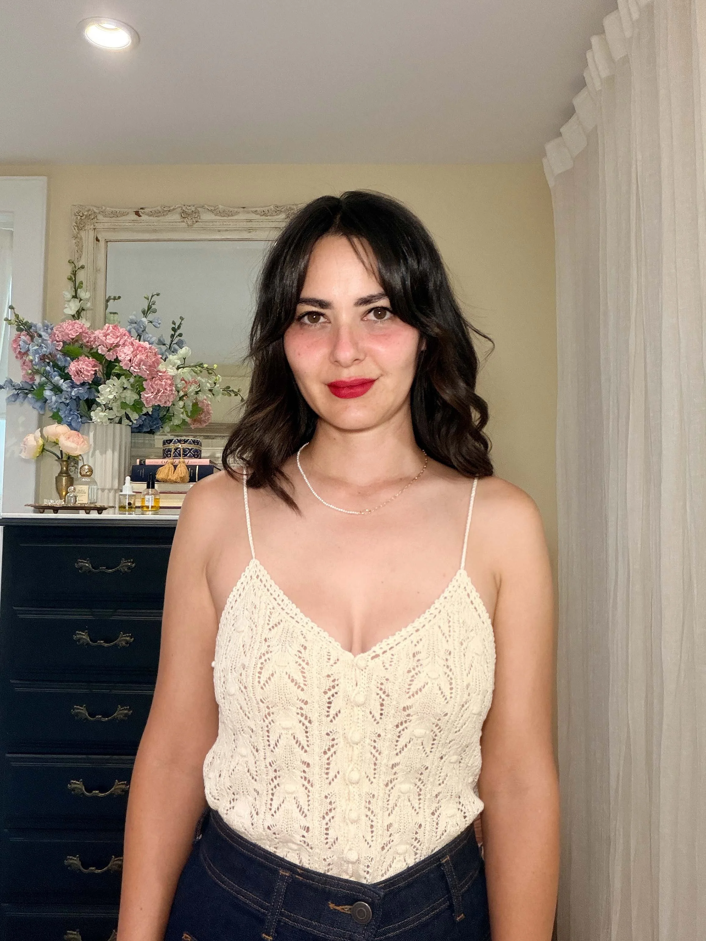 cakes cleavage bra with crochet top
