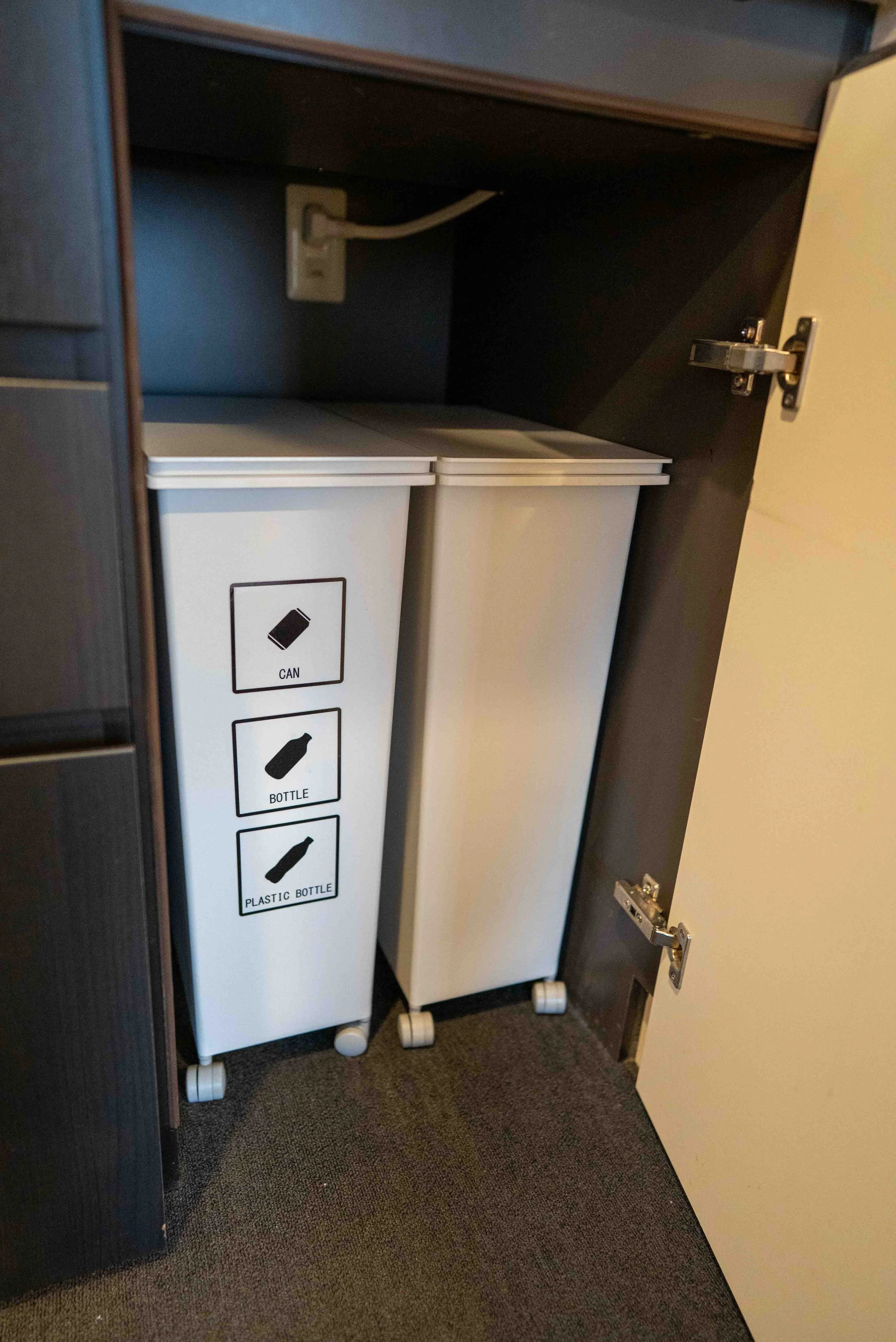 Mimaru Akasaka Hotel Trash Bins