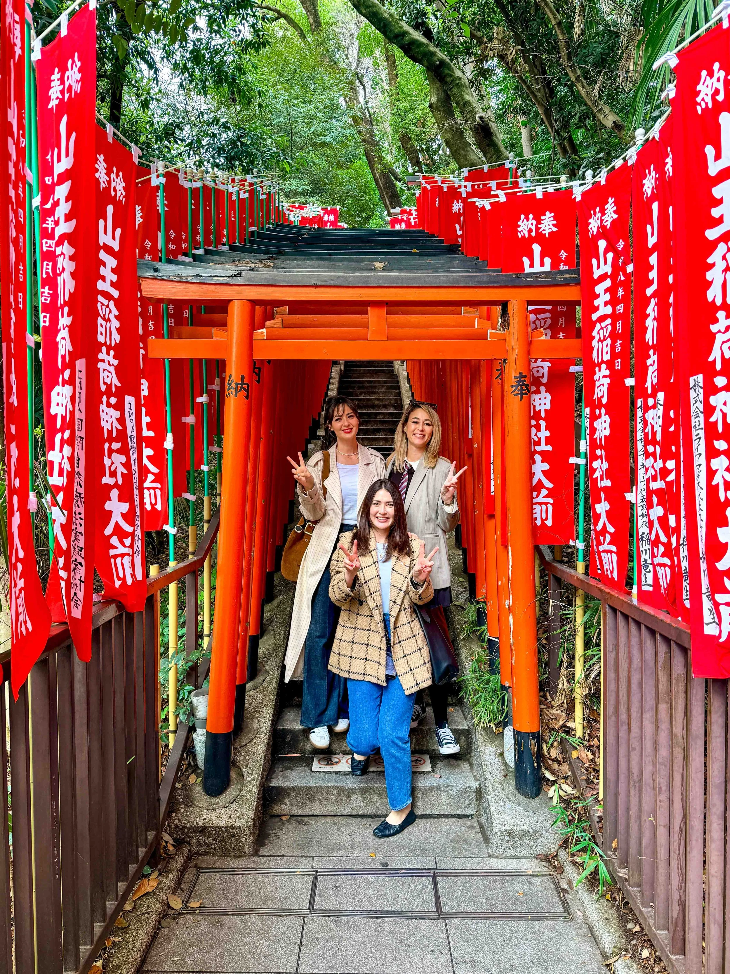Other end of Hie Shrine