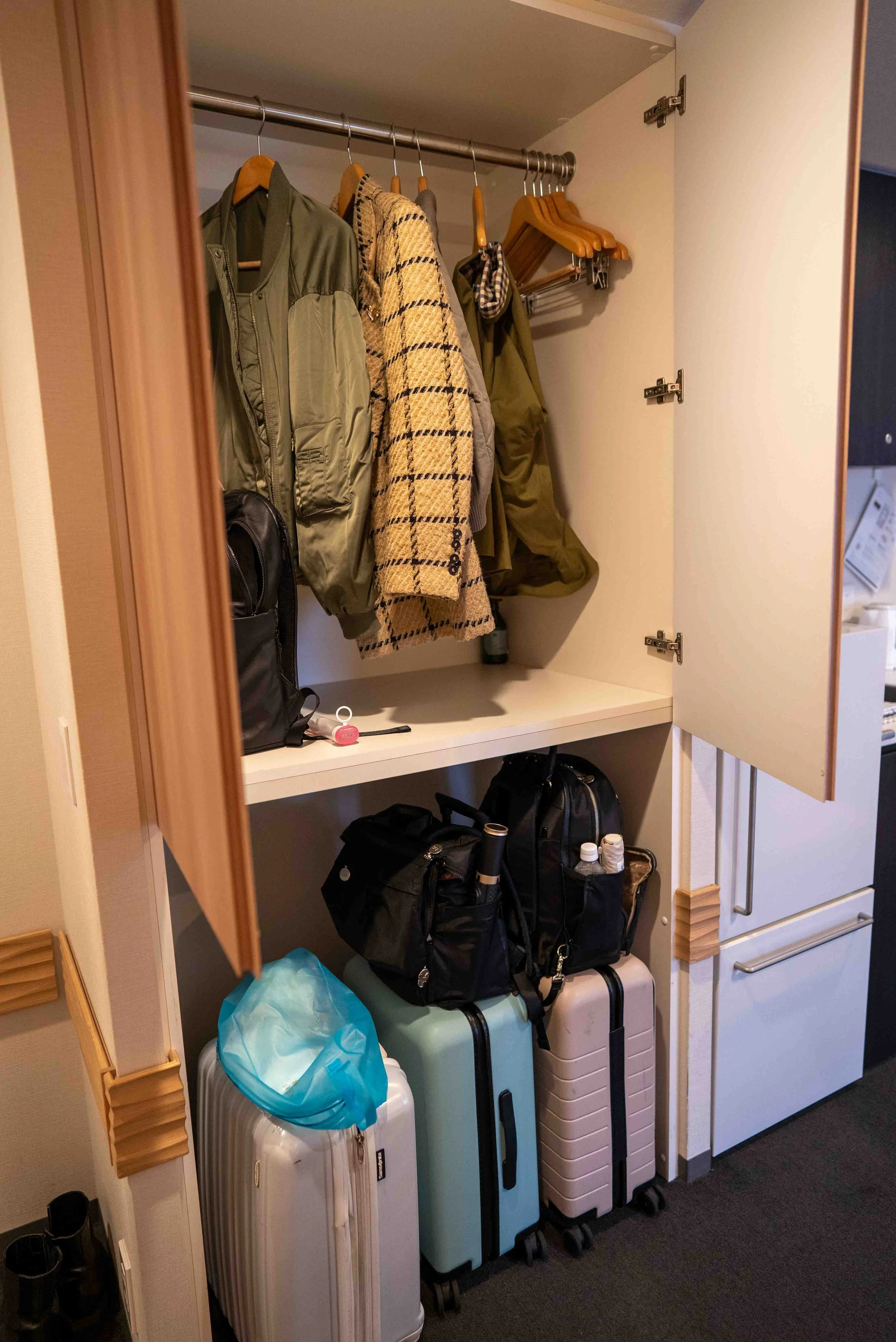 Mimaru Akasaka Tokyo Hotel Closet