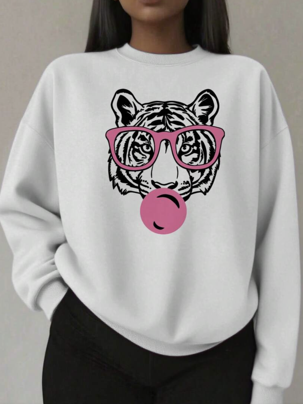 Shein Tiger Sweatshirt