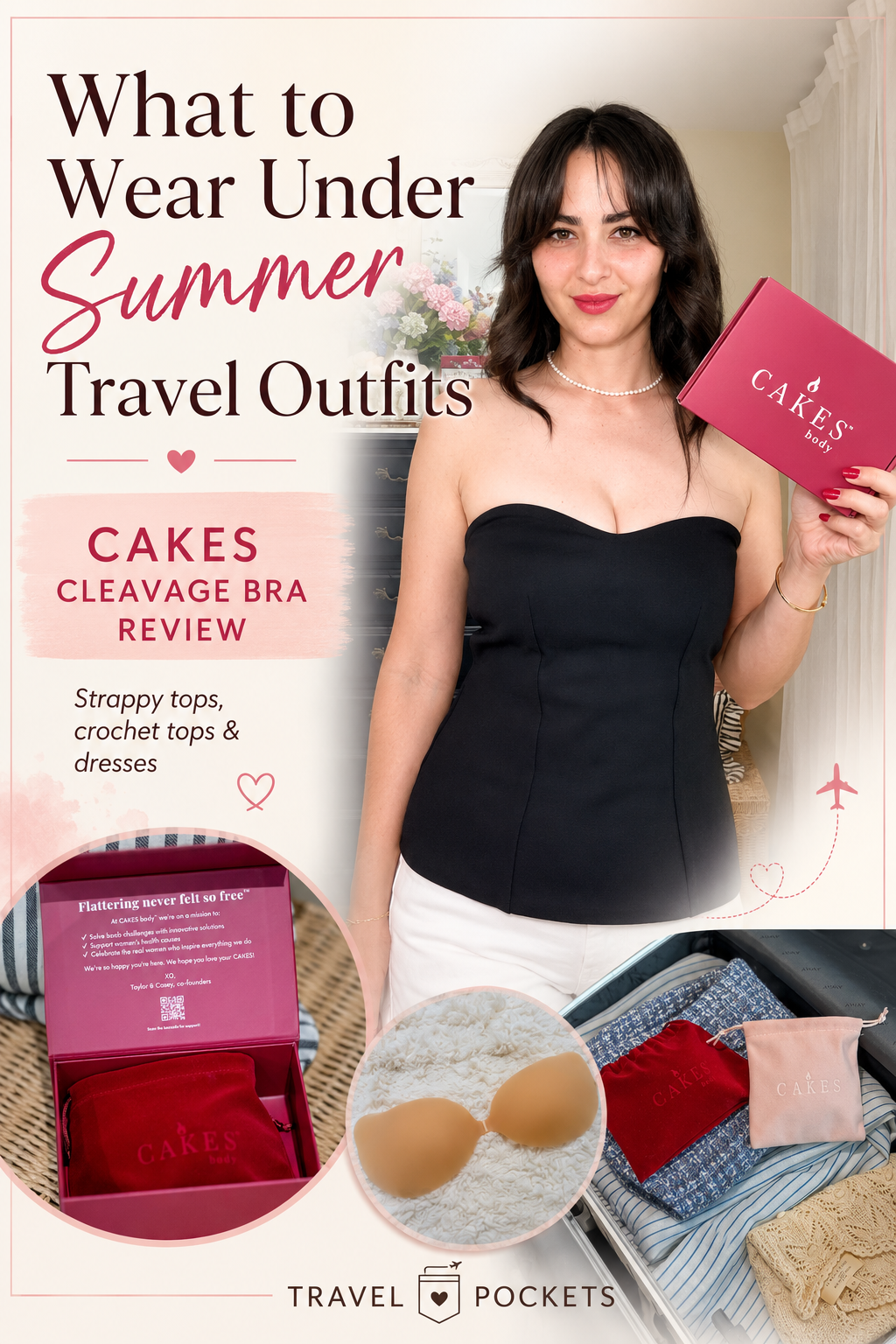 Cakes Cleavage Bra Summer Packing