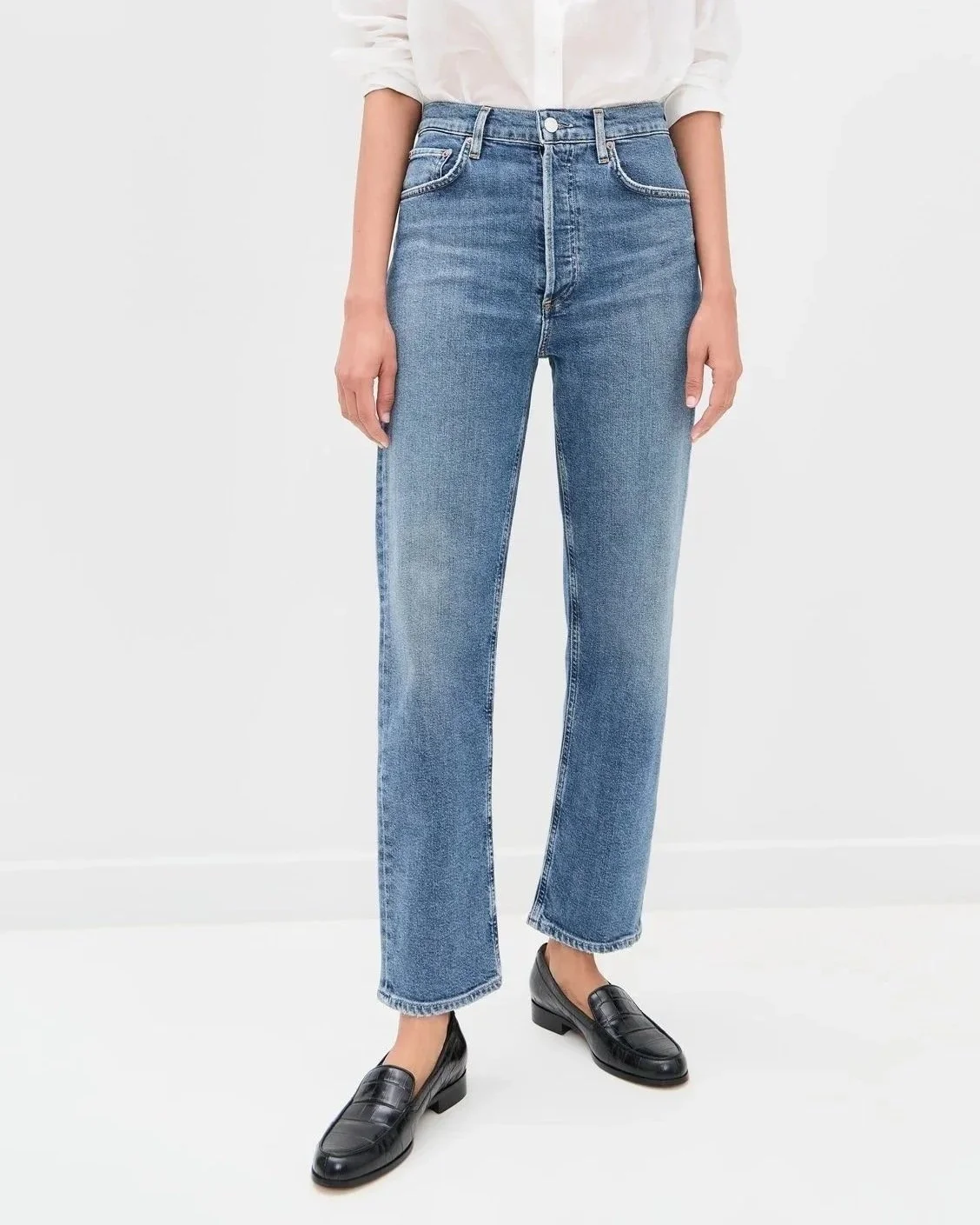 Agolde 90s Pinch Waist Crop Jeans