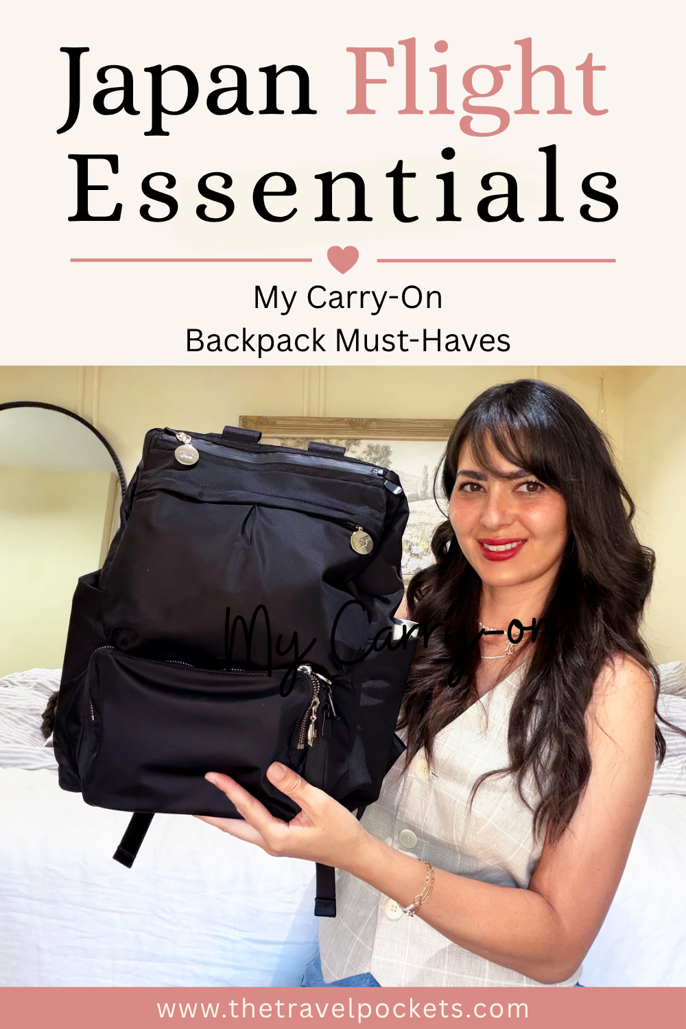 Japan Carryon Backpack Essentials