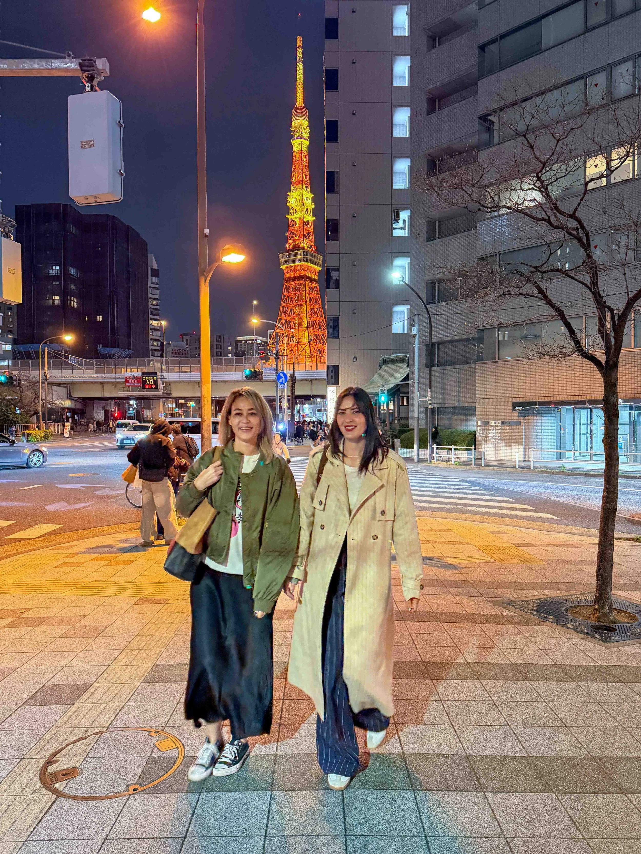 Tokyo Tower at night