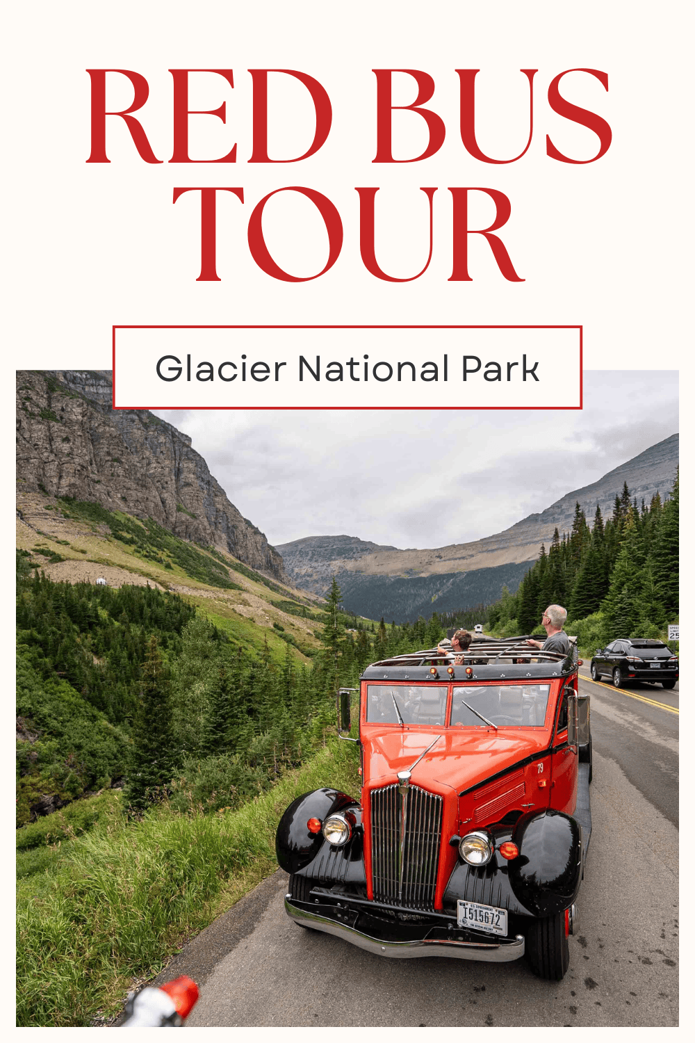 Red Bus Tour Glacier National Park