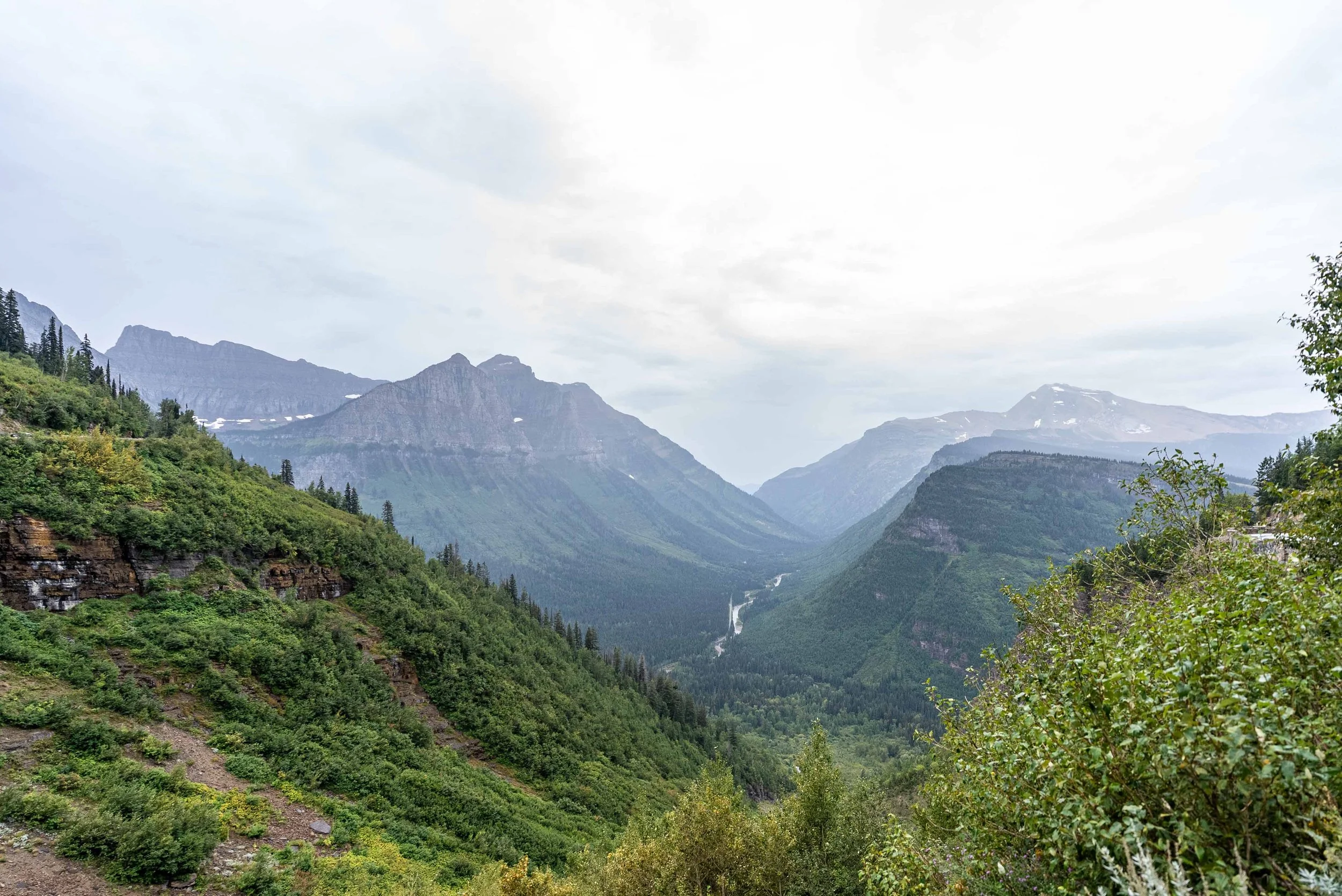 Glacier National Park mountains