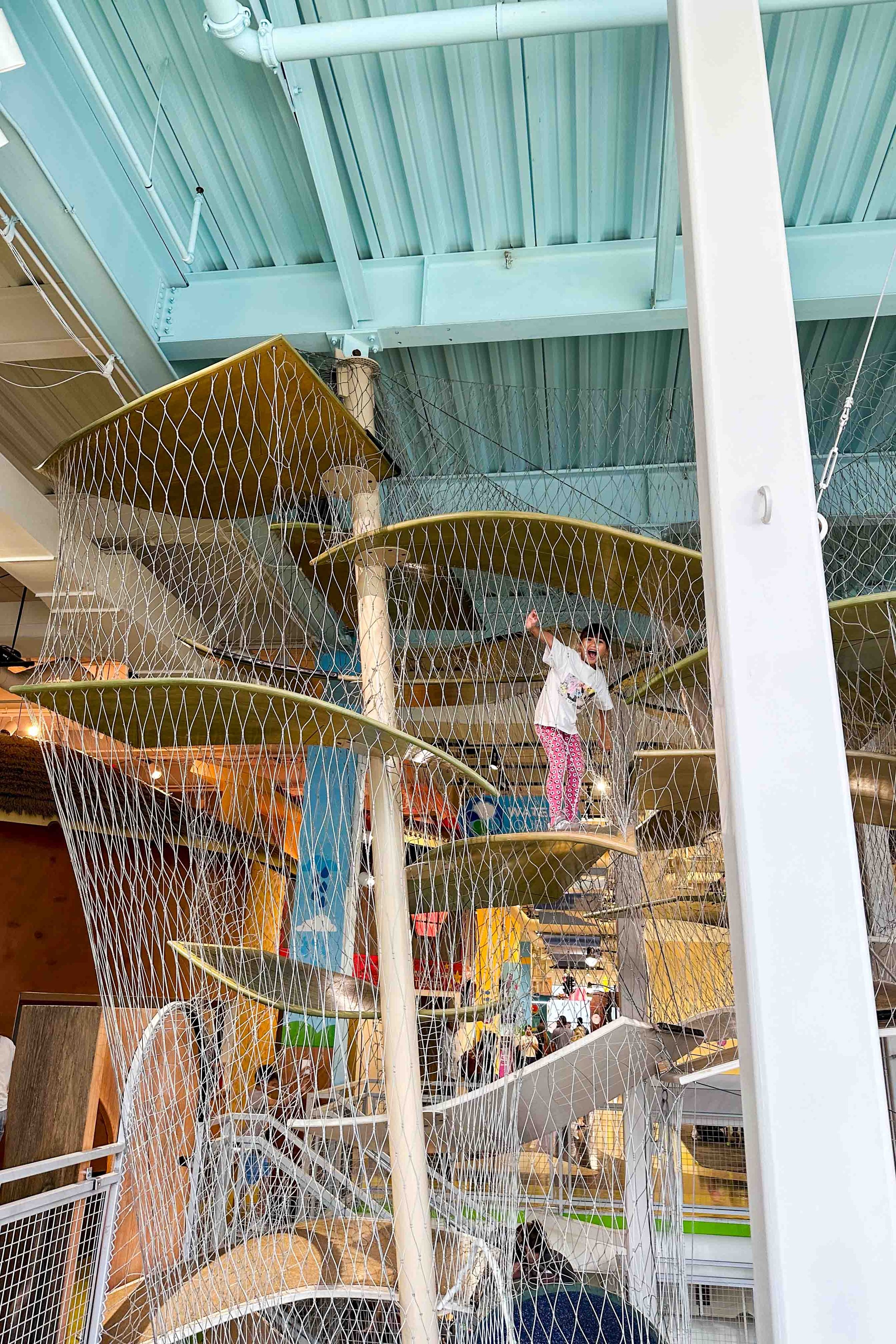 My niece having a blast at Glazer Children’s Museum