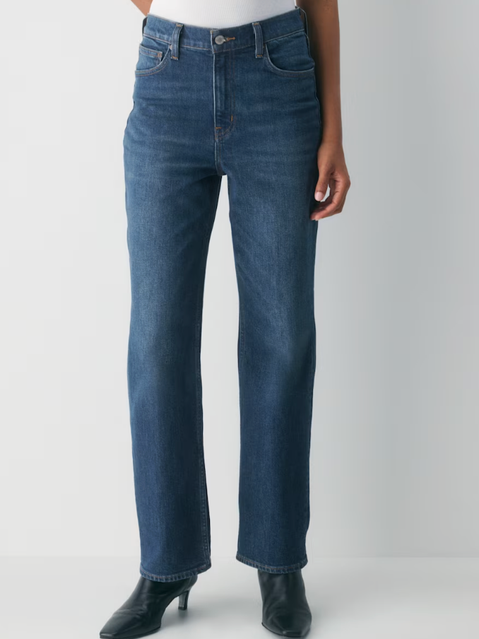 Denim Forum Arlo Hi-Rise Straight Jean