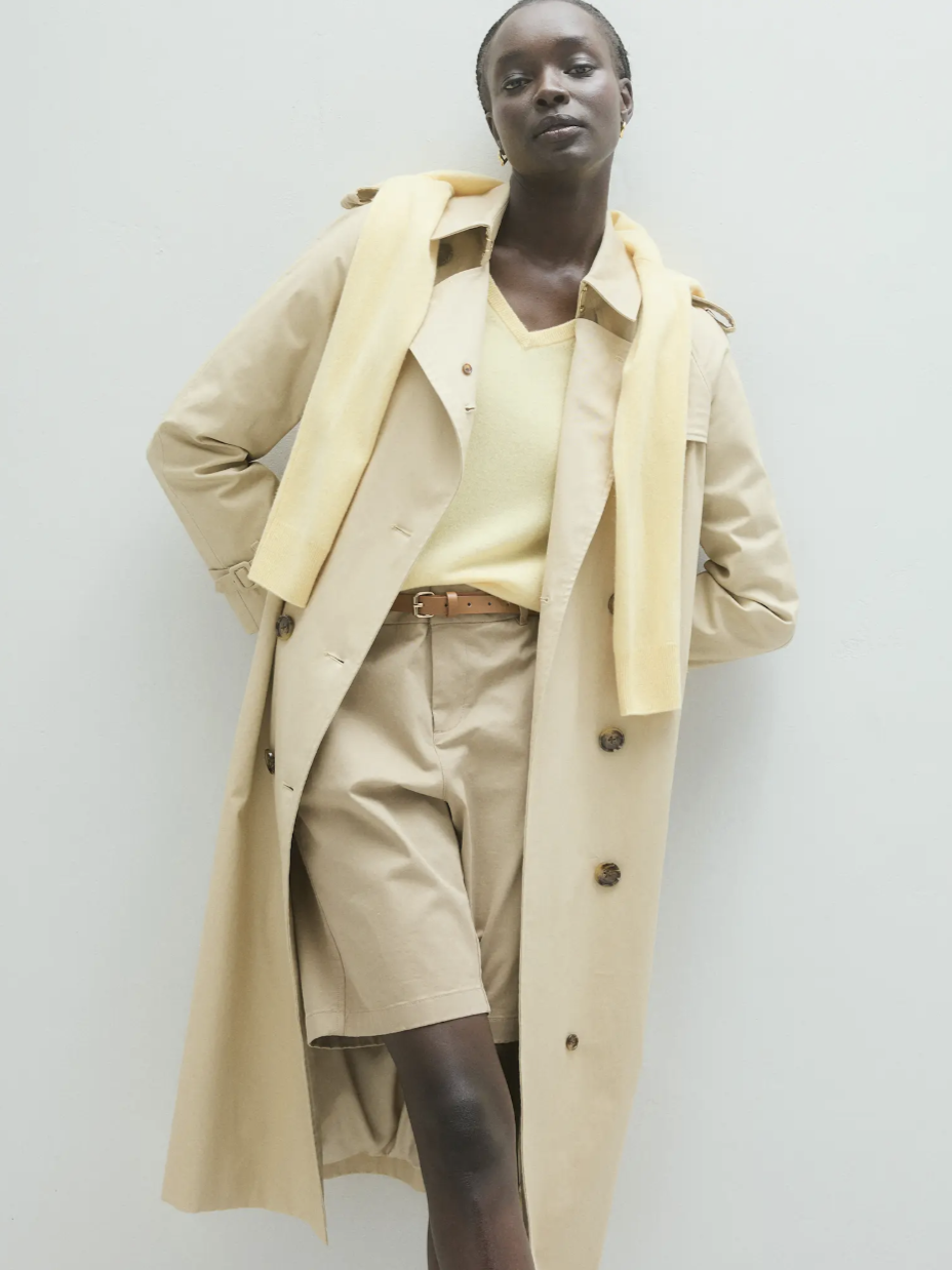Quince Trench Coat
