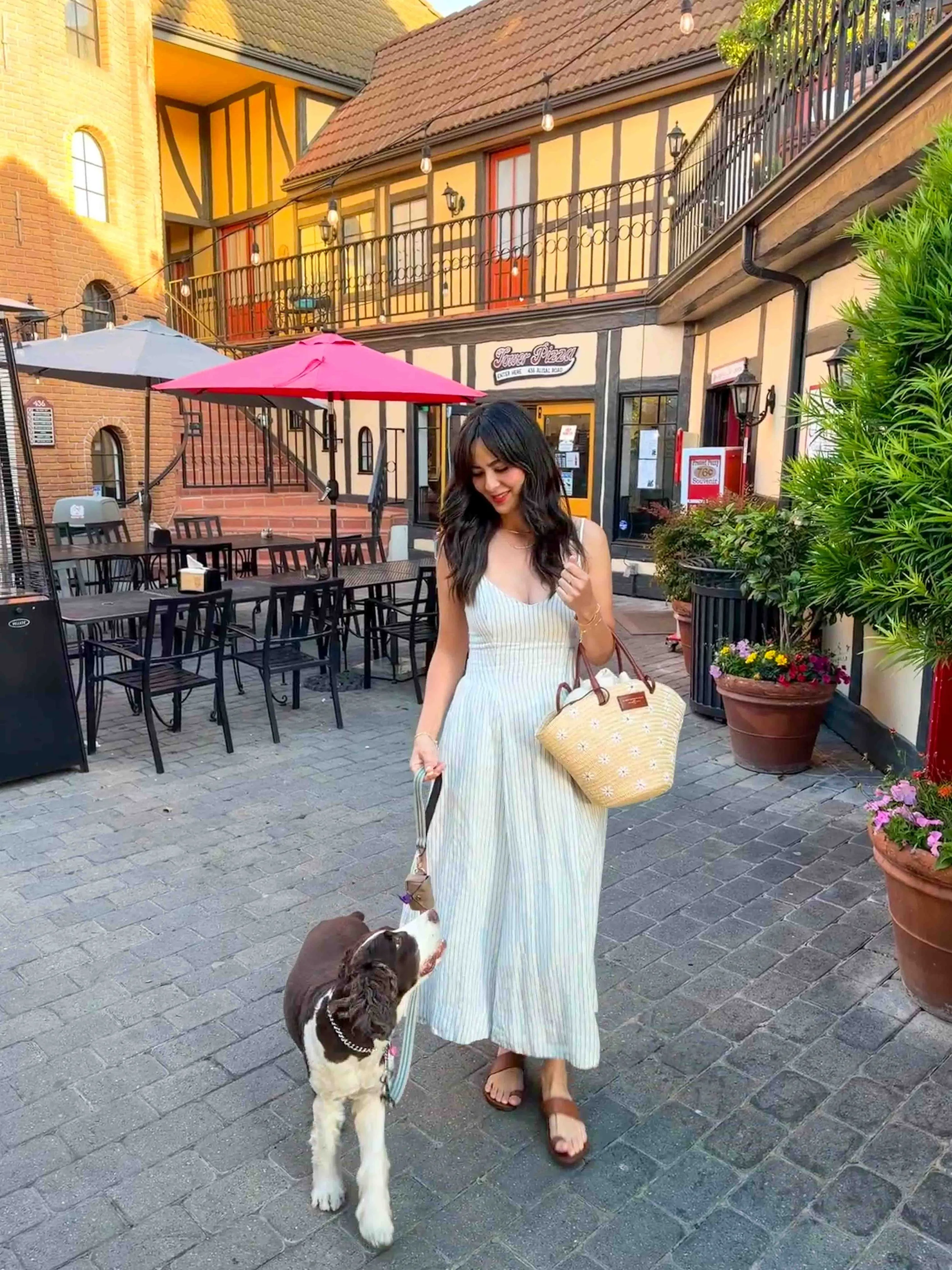 walking around solvang california