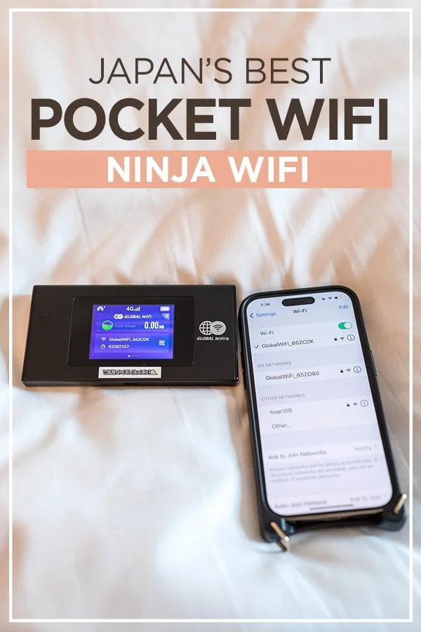 Japi Router How to Rent Japan's Best Portable WiFi - Ninja WiFi - Travel Pockets