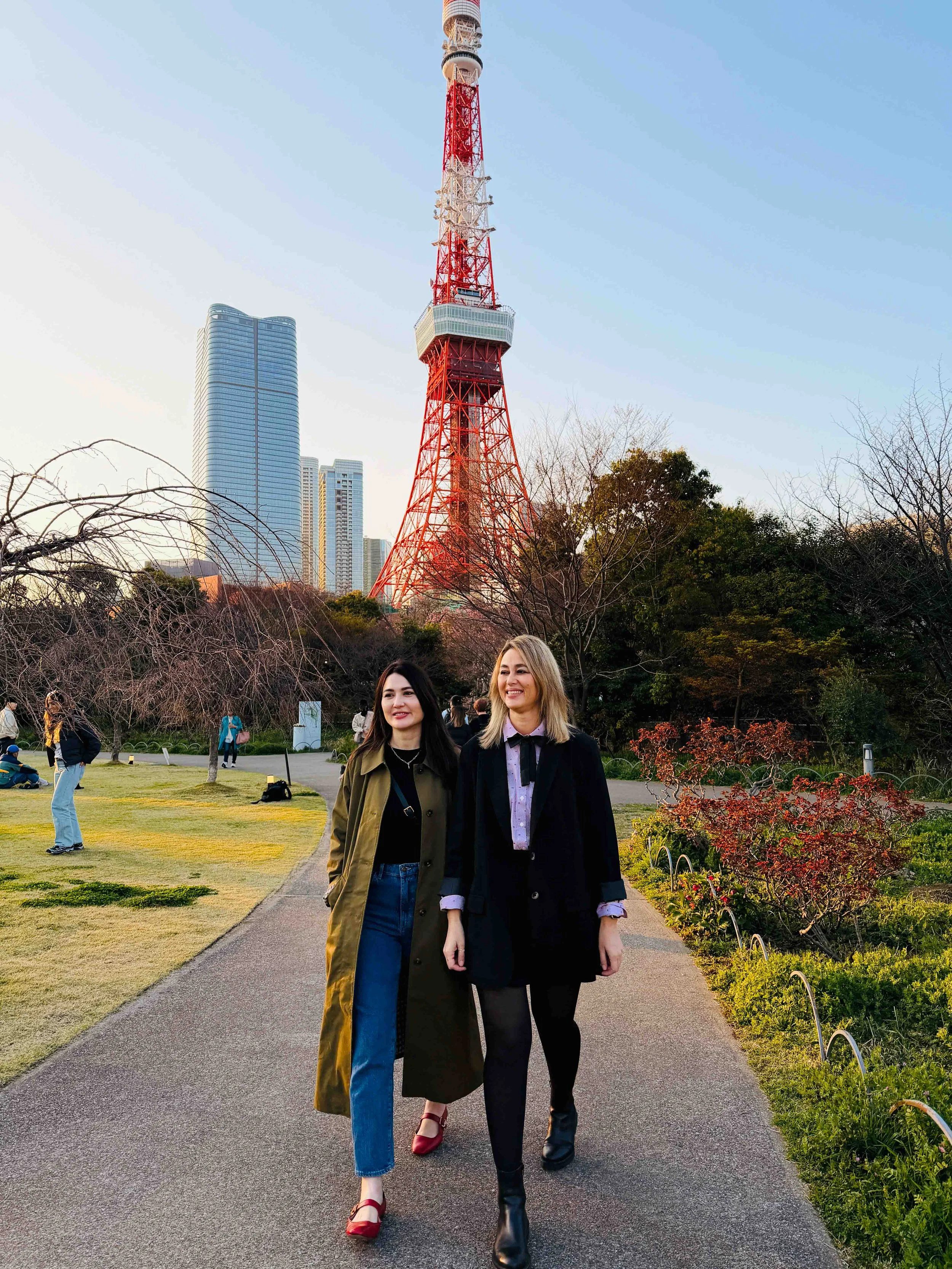 Park with Tokyo Tower View