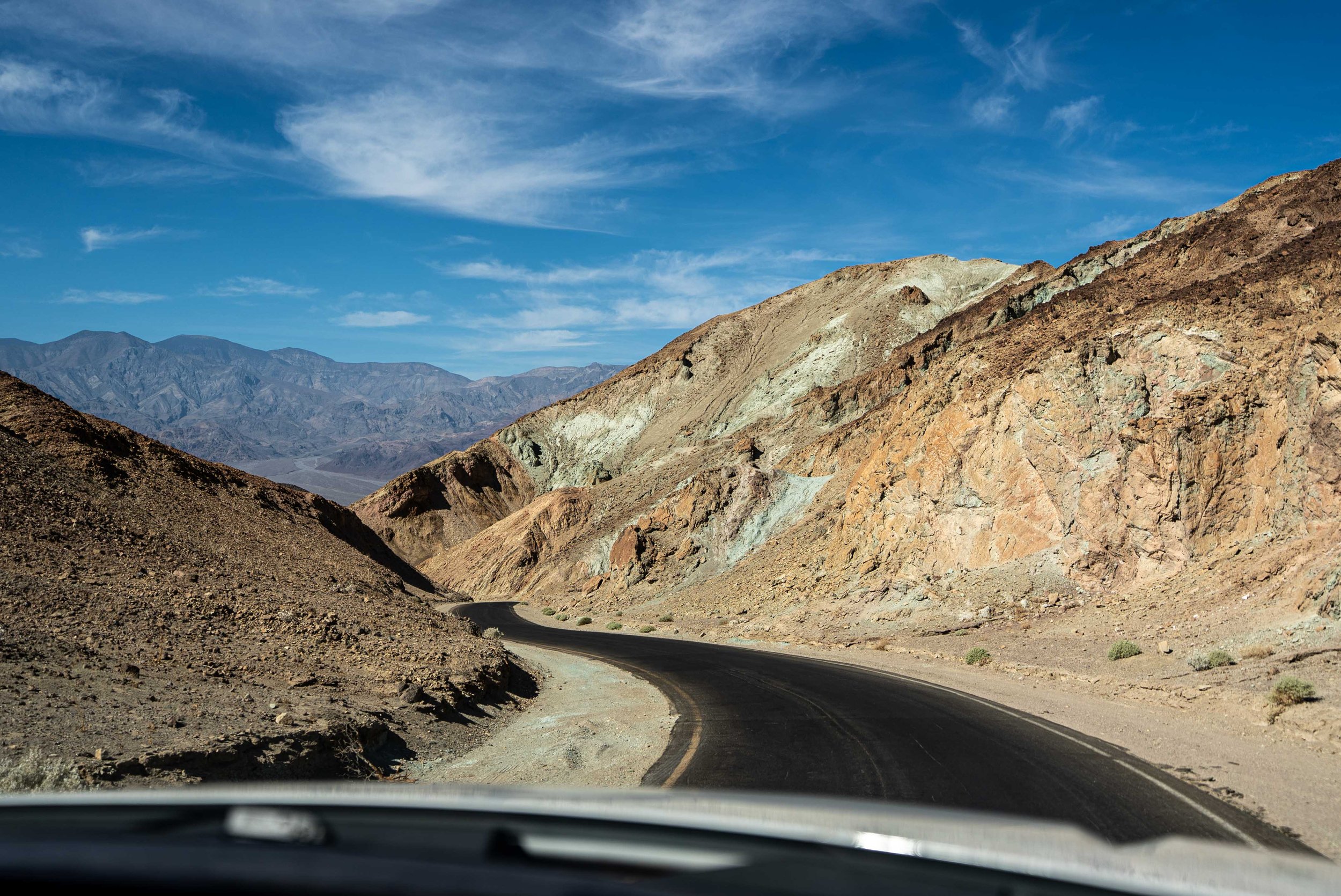 Artist's Drive Death Valley