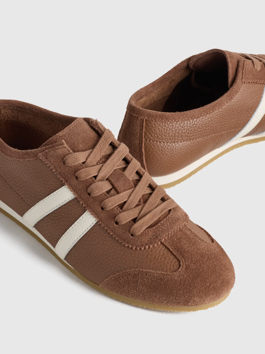 Italian Suede Low Profile Sneaker